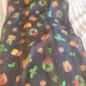 Festive Holiday Scarf Multi Colors
